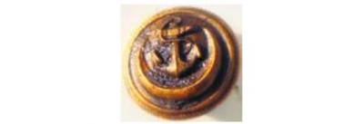 Ertuğrul Firkateyni Kaptanı Osman Paşa’ya ait olduğu sanılan düğme.