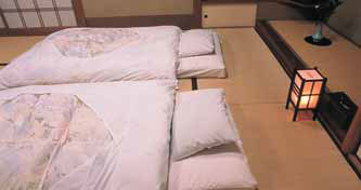 japon yer yatağı, futon