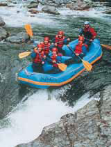 hokkaido’da doğa sporları, rafting