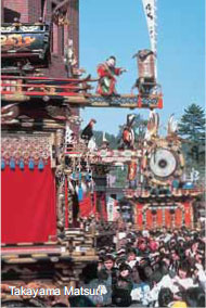Japon Festivalleri İlkbahar Takayama Festivali